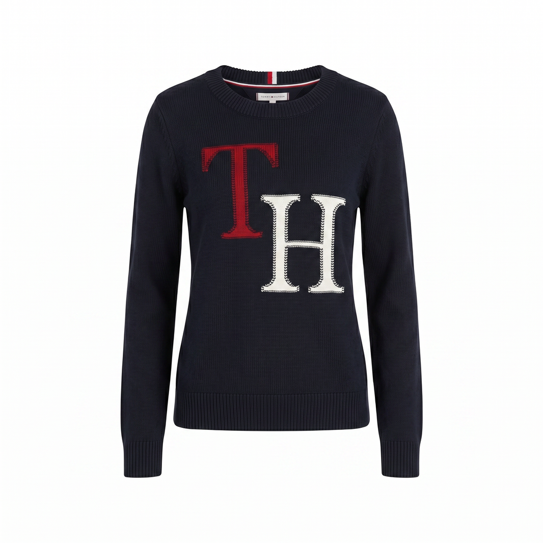 Suéter Monograma TH Tommy Hilfiger Mujer