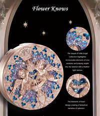 Flower knows little angel collection embossed highlighter l02 paradise lost