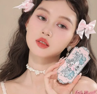 Flower knows swan ballet series six color makeup palette 03 pink swan
