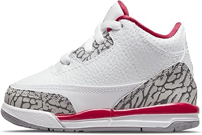 Jordan 3 - Cardinal Red Kids