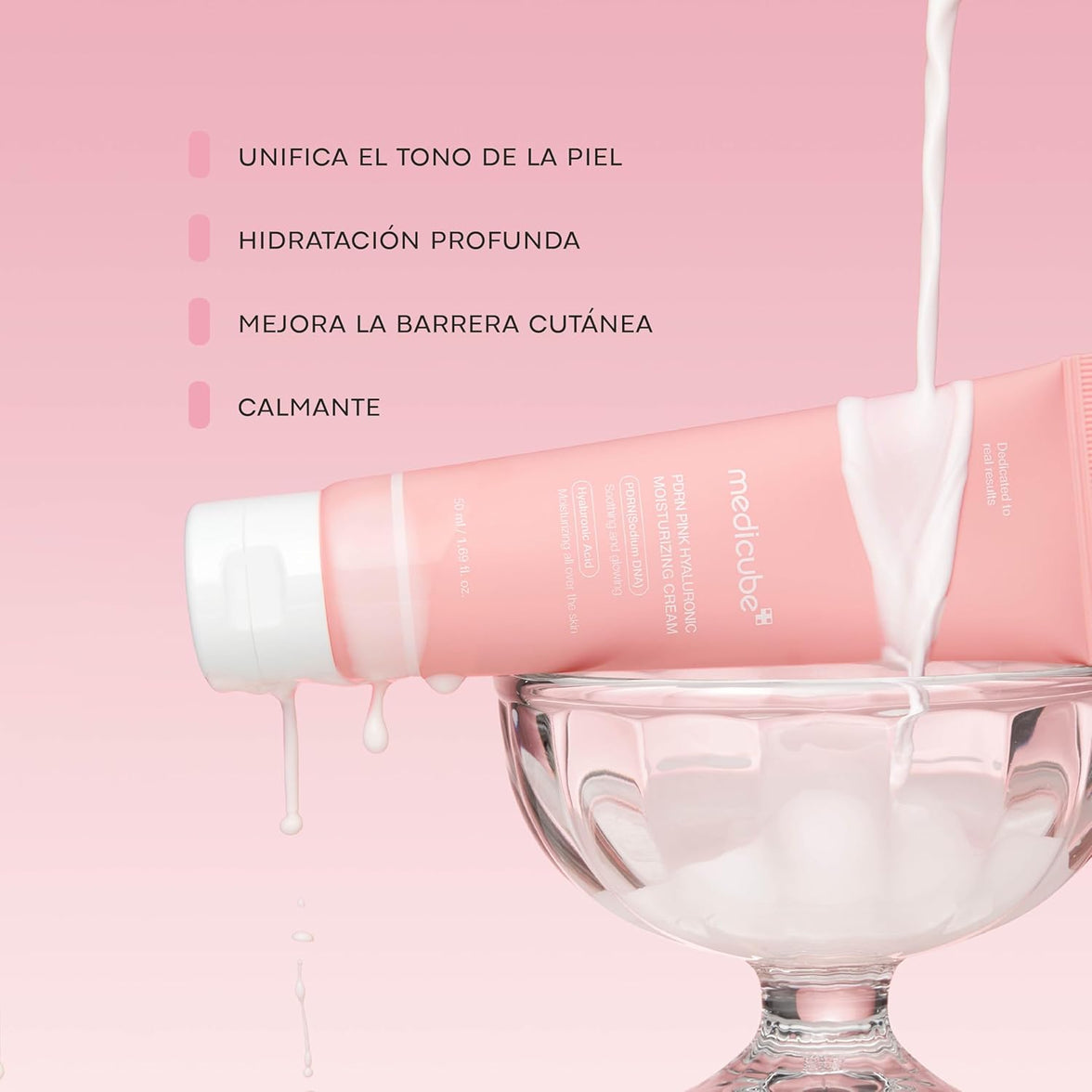 medicube PDRN Pink Hyaluronic Moisturizing Cream
