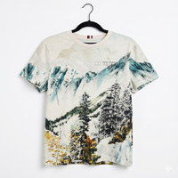 Camiseta Estampada Paisaje Tommy Hilfiger