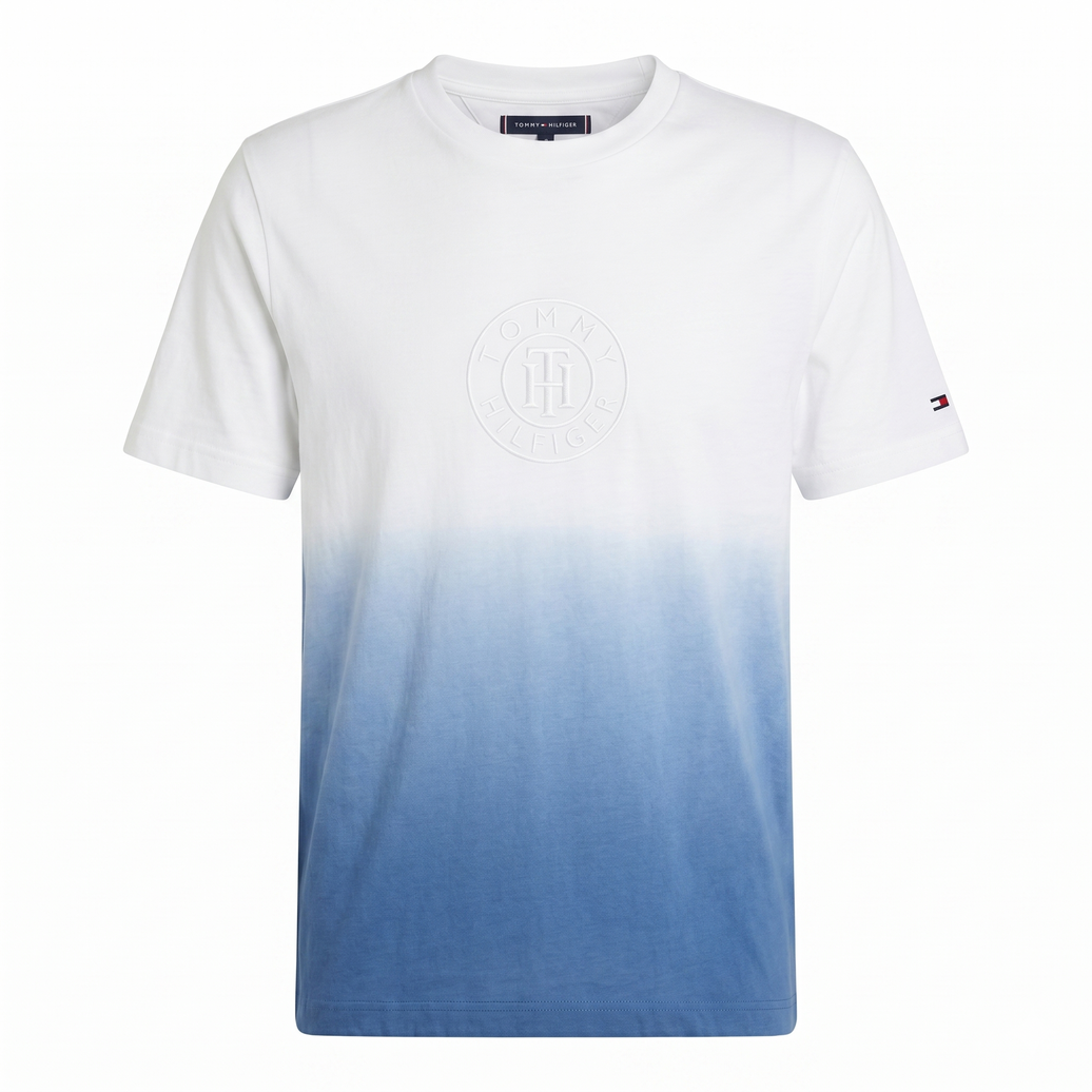 Camiseta Degradado Azul Tommy Hilfiger