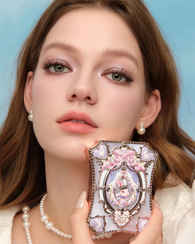 Flower knows bunny garden collection 6-color makeup palette 03 ruby berry