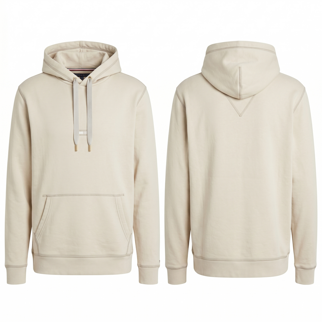 Hoodie Beige Tommy Hilfiger