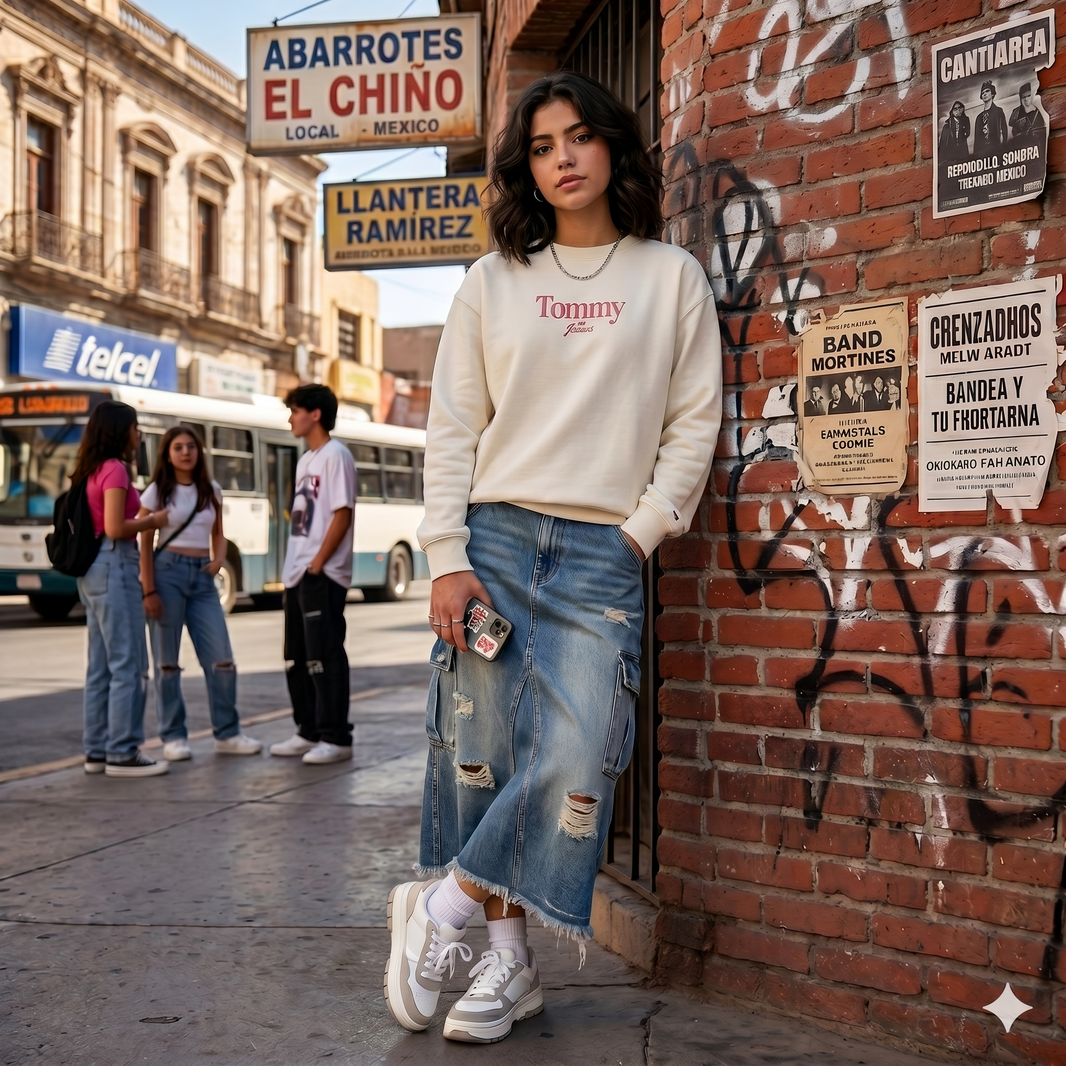 Sudadera Logo Tommy Jeans Mujer