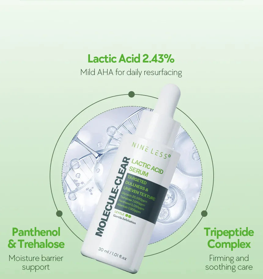 Molecule-Clear 5% Lactic Acid Serum