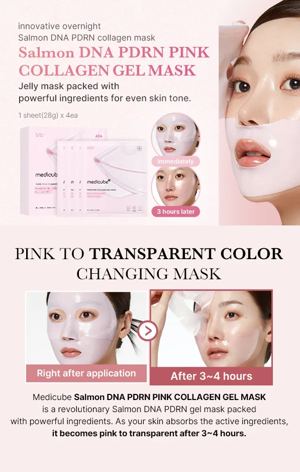 PDRN Pink Collagen Gel Mask