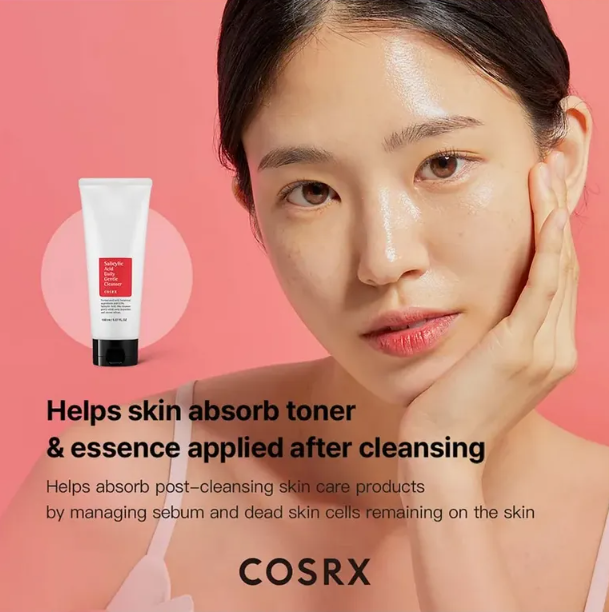COSRX Salicylic Acid Daily Gentle Cleanser