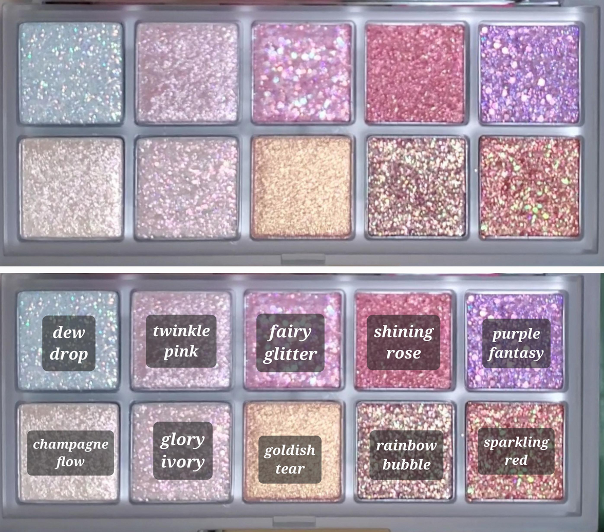 Rom&nd Better Than Palette 00 Light & Glitter Garden