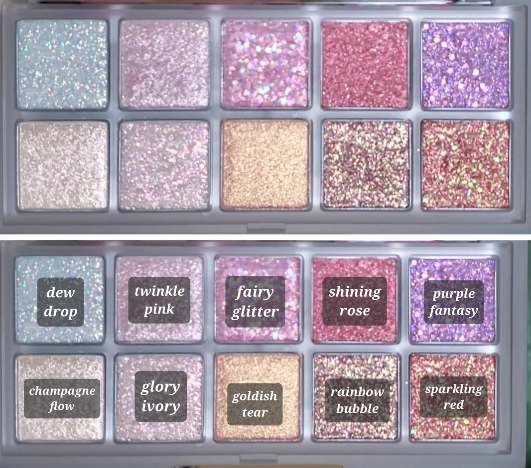 Rom&nd Better Than Palette 00 Light & Glitter Garden
