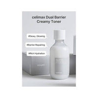 Dual barrier creamy toner