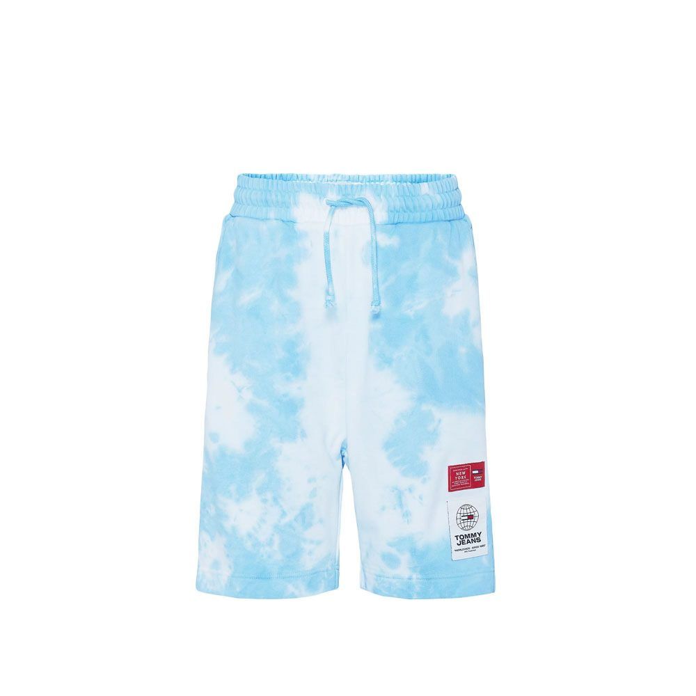 Tommy Jeans - Short Jogger Tie-Dye Azul