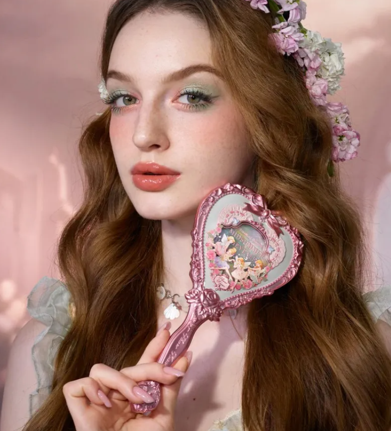 Flower knows midsummer fairytales collection hand mirror tea menthe