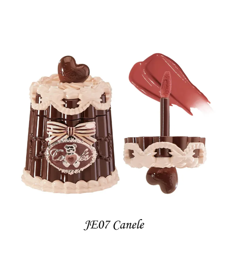 Flower knows the sweetie bear collection coating lip jelly je07 canele