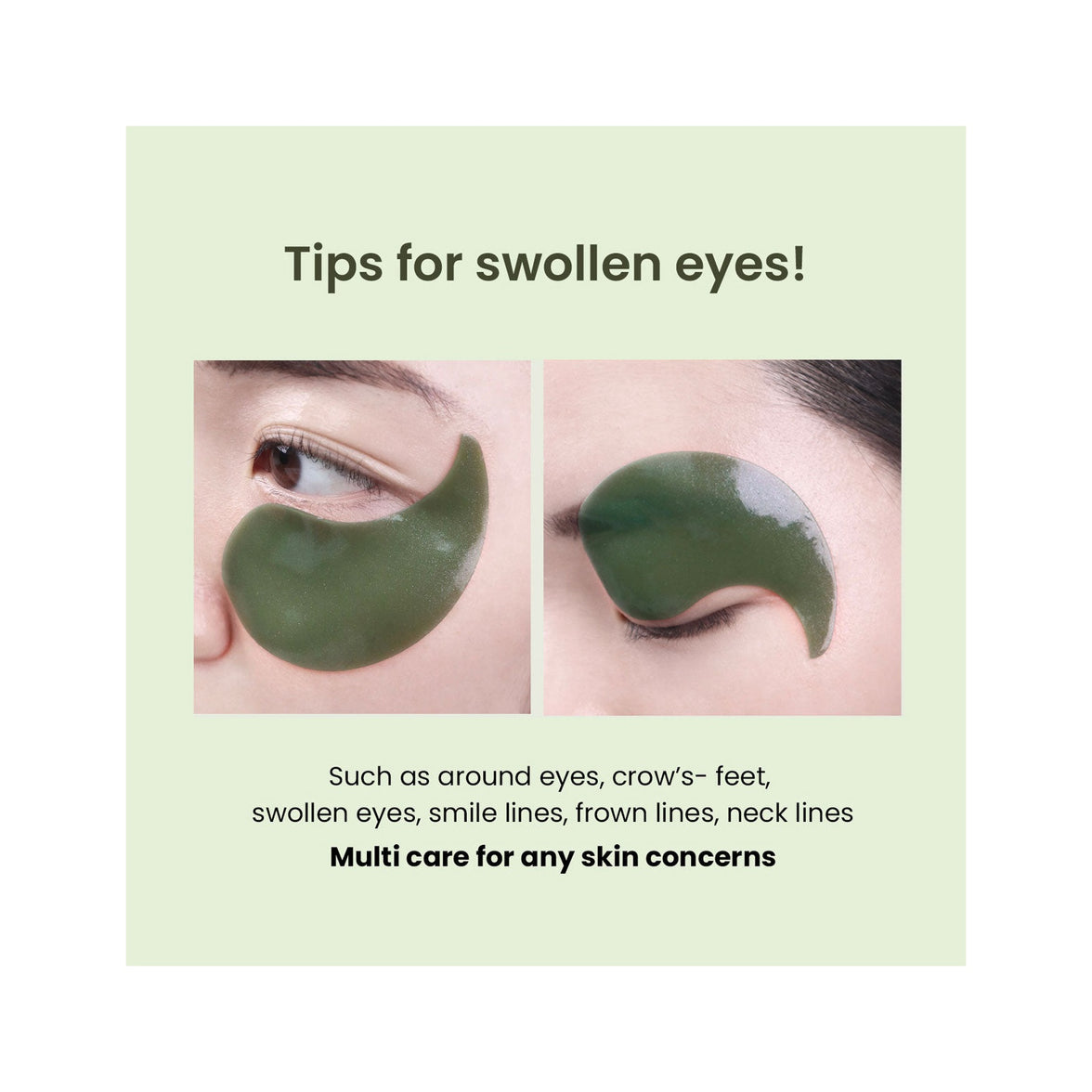 heimish Matcha Biome Hydrogel Eye Patch