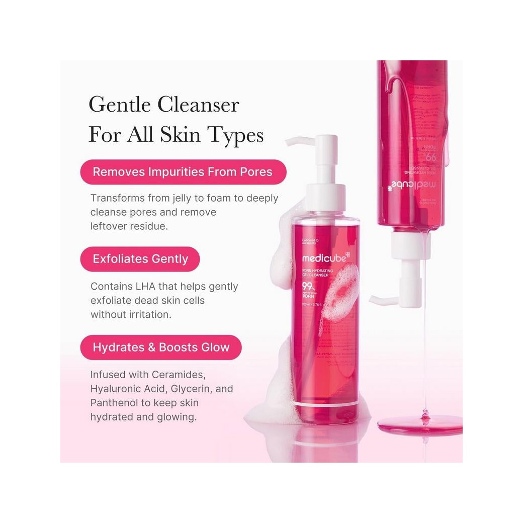 medicube PDRN Hydrating Gel Cleanser