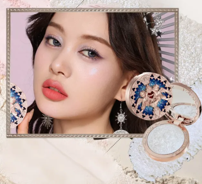 Flower knows little angel collection embossed highlighter l04 moon river