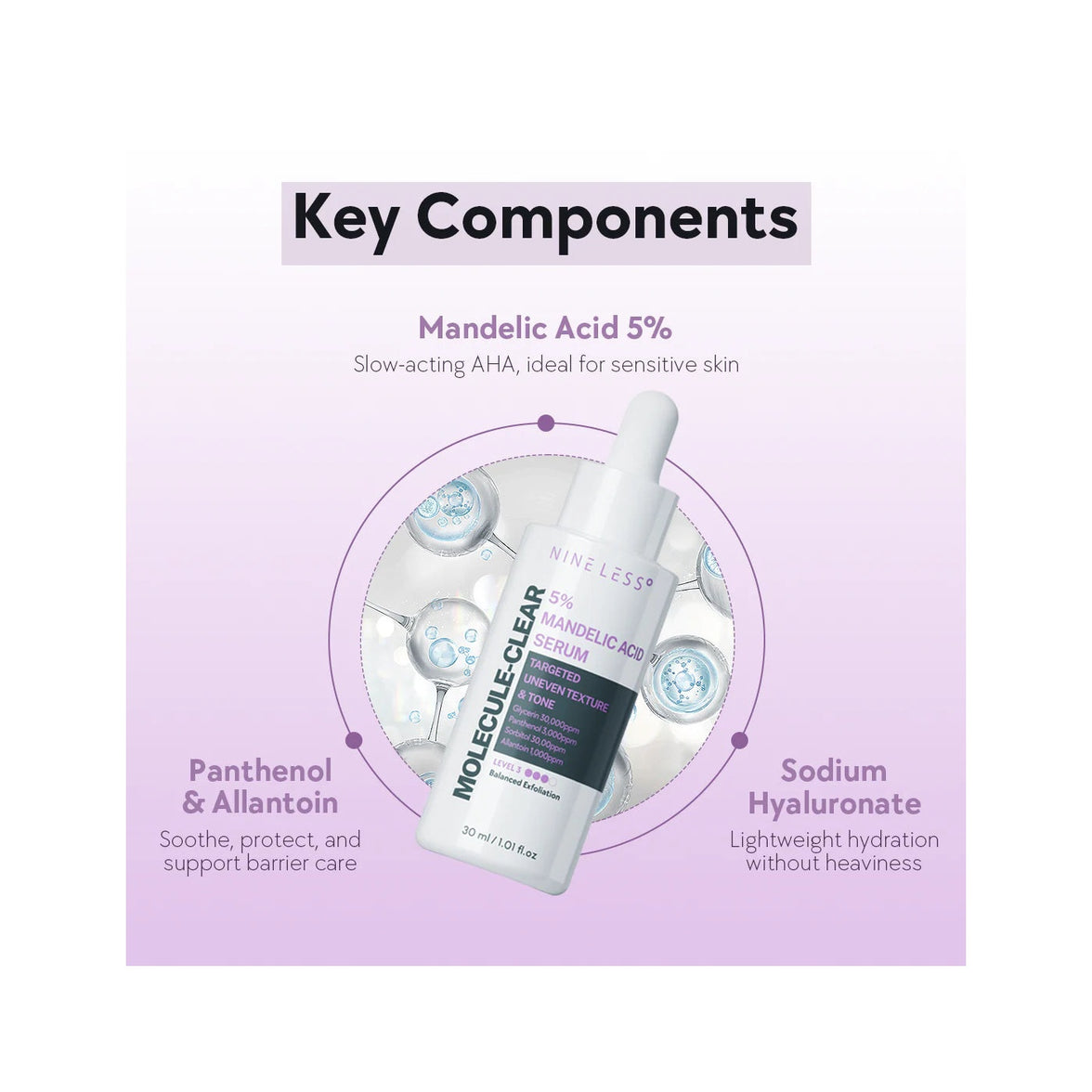 Molecule-Clear 5% Mandelic Acid Serum