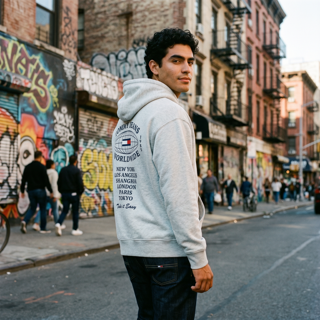 Hoodie Worldwide Tommy Jeans