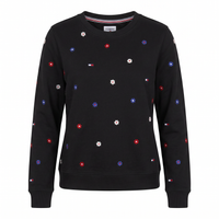 Hoodie Logos Bordados Tommy Hilfiger Mujer