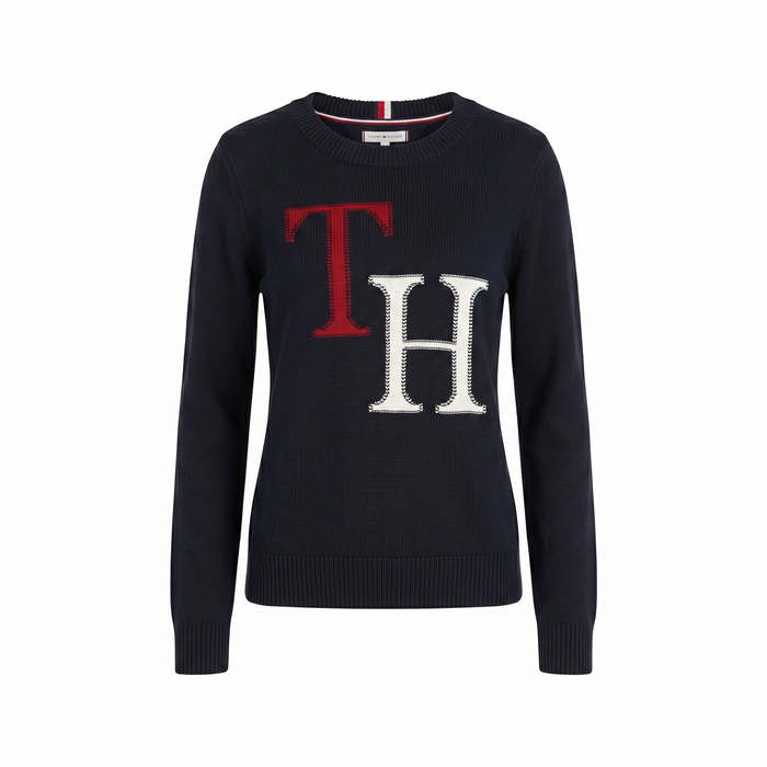 Suéter Monograma TH Tommy Hilfiger Mujer