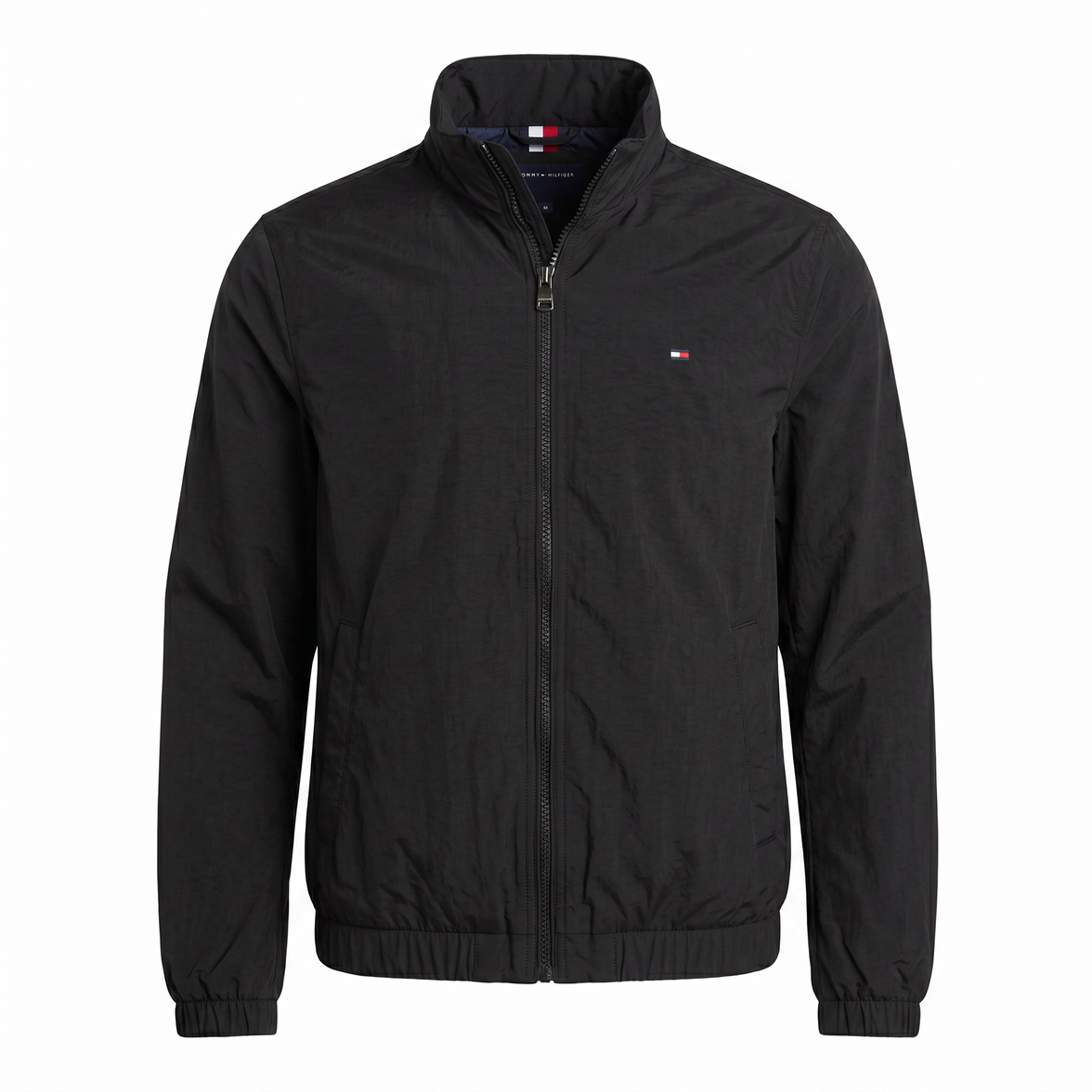 Chamarra Bomber Negra Tommy Hilfiger