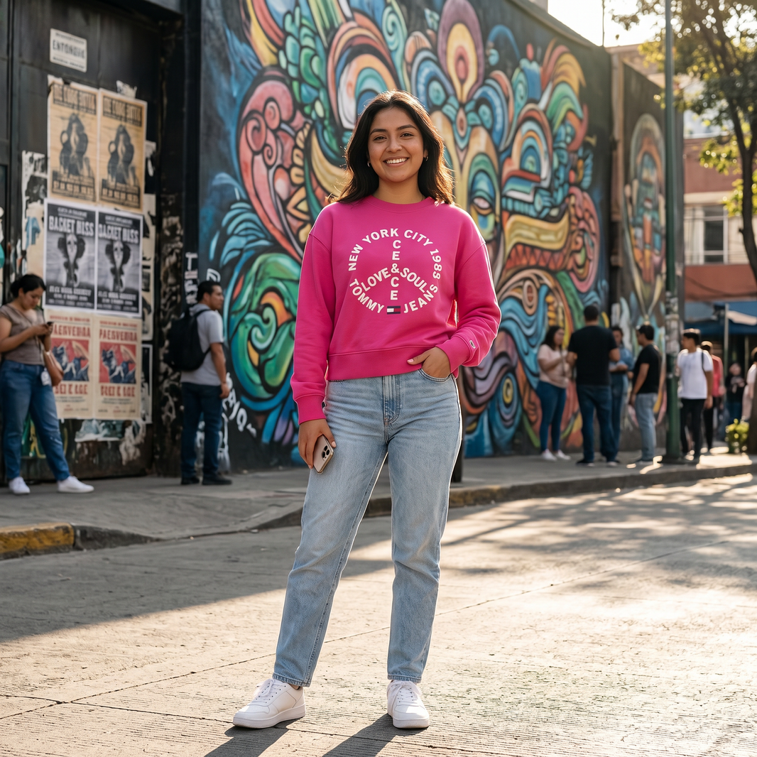 Sudadera NYC 1985 Tommy Jeans Mujer