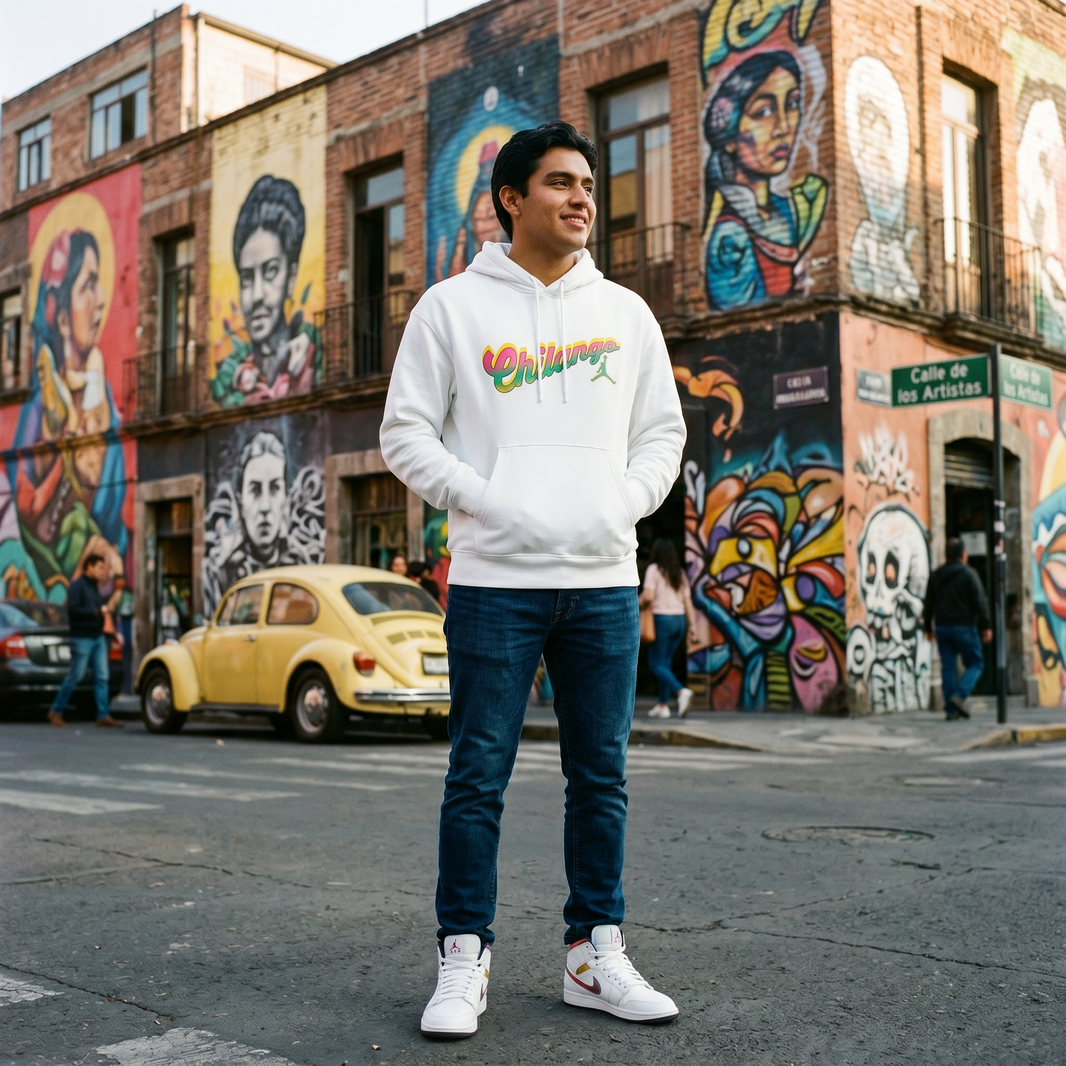 Hoodie Chilango Jordan x Cámara Carnal