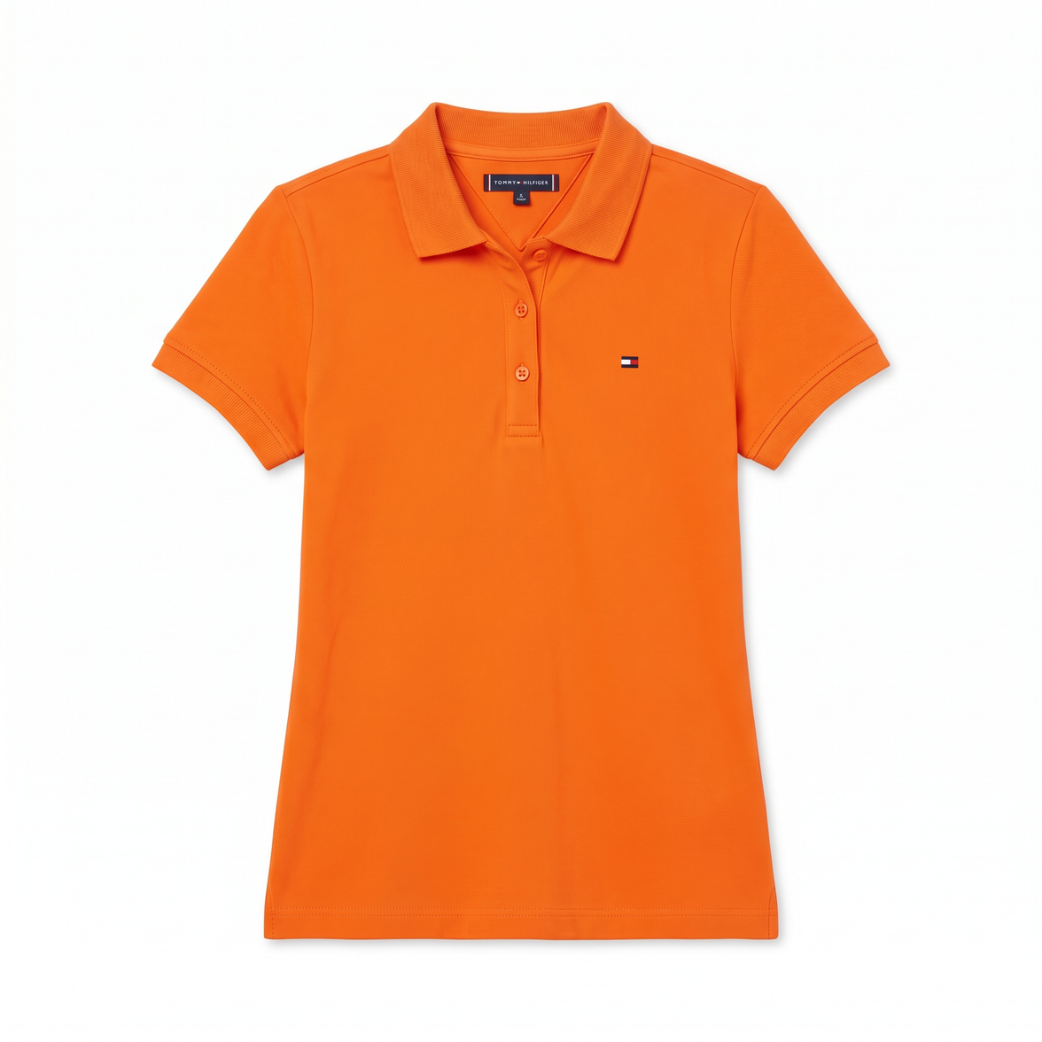 Polo Naranja para Mujer Tommy Hilfiger
