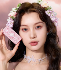 Flower knows midsummer fairytales collection eyebrow palette 03 apricots rosé