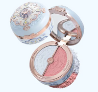 Flower knows butterfly cloud collar collection rouge box highlighting & blush duo powder 02seaborne moon