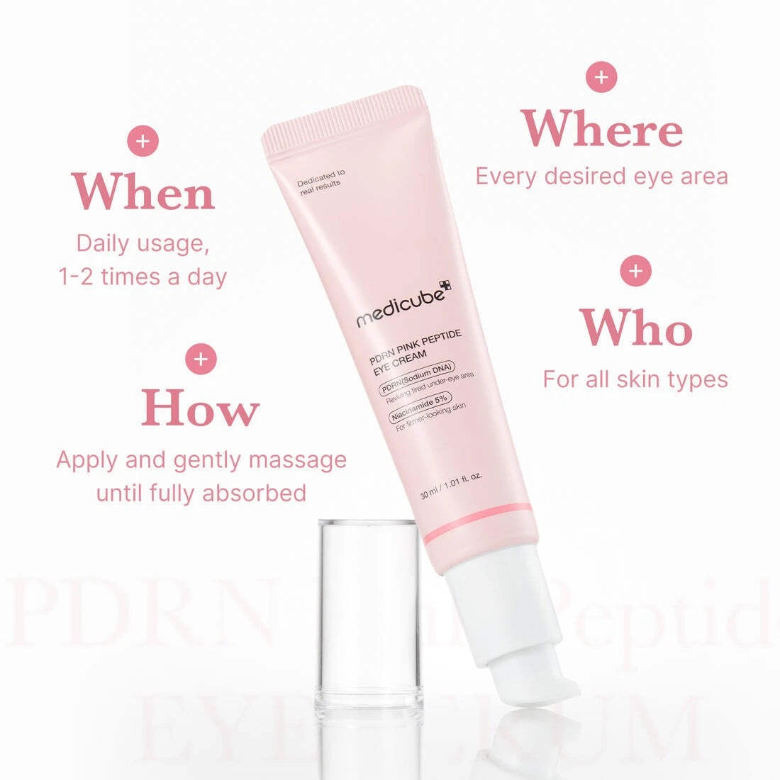 medicube PDRN Pink Peptide Eye Cream