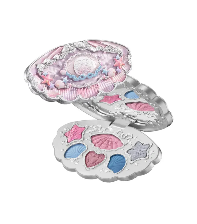 Flower knows shell’s jewel collection 6-color makeup palette 01 moonlight pearl (Copy)